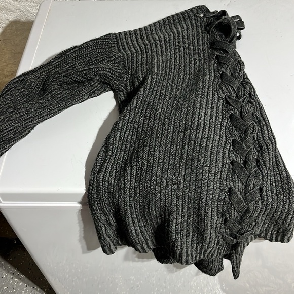 Black oversized Cardigann - Picture 2 of 2